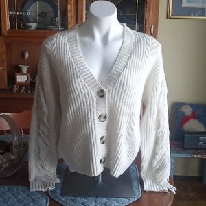 Freshman 1996, Fringe Knit Cardigan